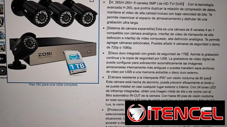 Sistema de camaras de seguridad