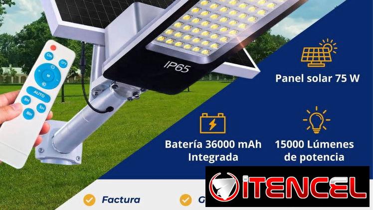 Lámpara Solar para alumbrado público 800w