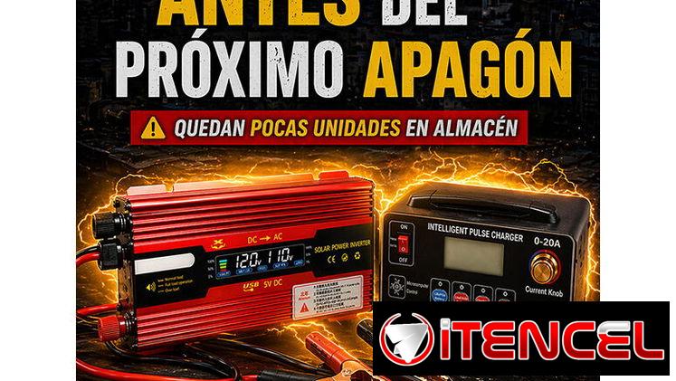 Inversor 4000 watts/ Controlador Solar 100 A/ Cargador 20A / Luces LED Solares / Alarma solar con sensor /control remoto