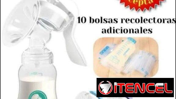 Extractor manual de leche materna