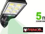LÁMPARA SOLAR recargable con control remoto