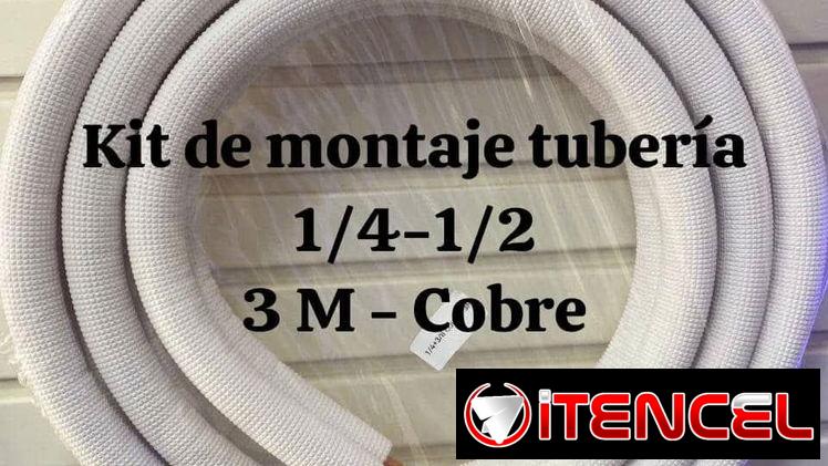 Kit de montaje de tubería 1/4 – 1/2