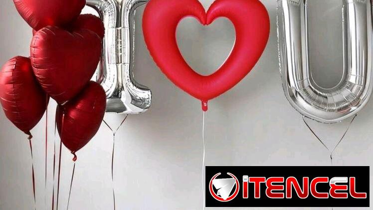 ♥️Set de globos I love you