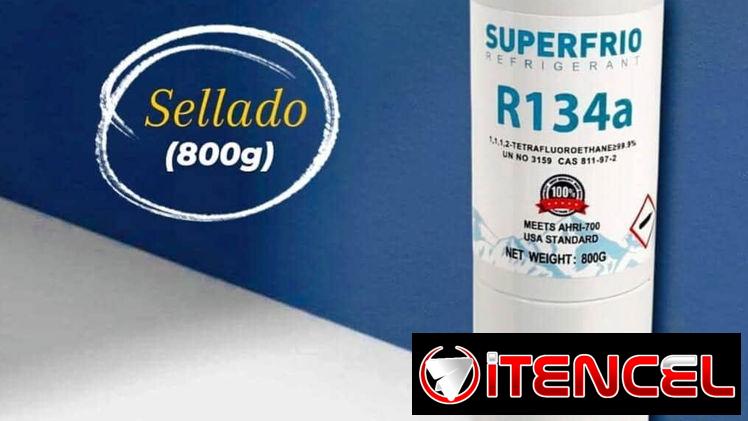 Refrigerante R-134a y R-410A