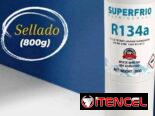 Propano. Gas refrigerante. Bala de gas