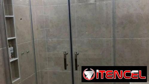 Mamparas corredizas , Paños fijos y Cabinas para baños