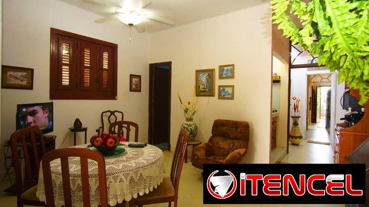 Renta de casa en el Vedado, La Habana por noches. Alquiler de tiempo indefinido en el Vedado.