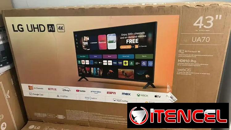 TELEVISOR LG / SMART TV / 43 / TELEVISOR INTELIGENTE / NUEVO /