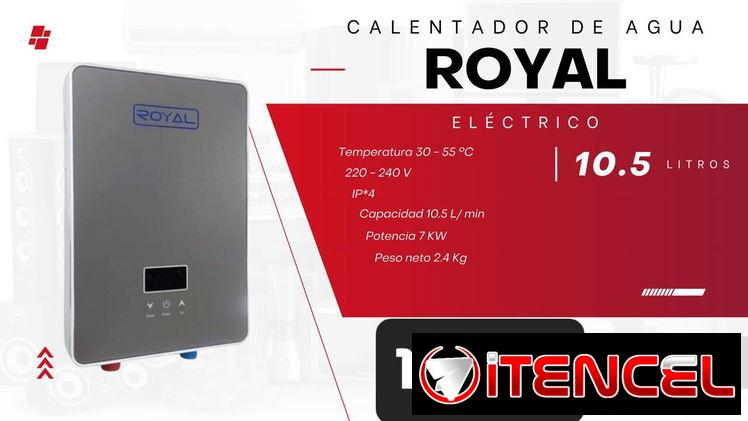 Calentadores electricos Royal