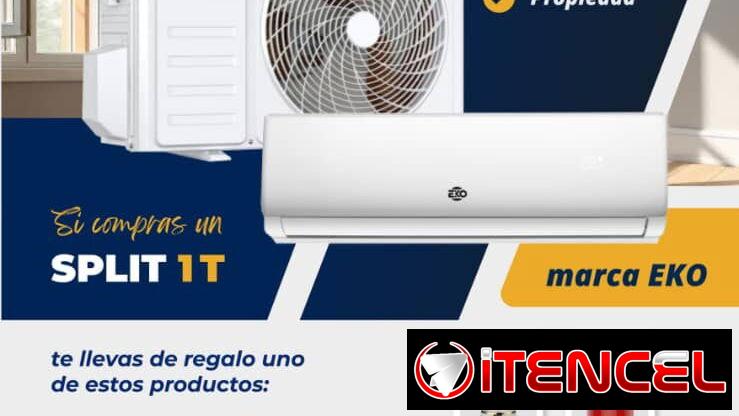 Split 1 Tonelada Marca EKO + Servicio Especial(ko)