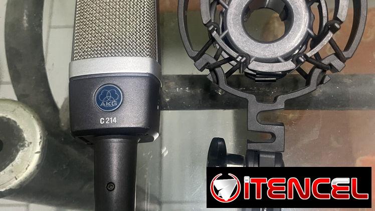 Audífonos senheiser HD 650, interfaz Steinberg ,micrófono condensador akgc214