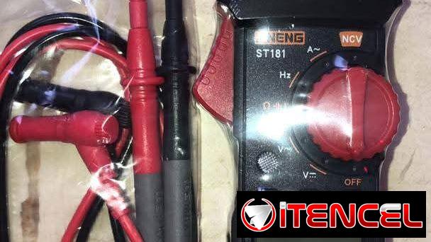 Pinzas amperímetro st 181