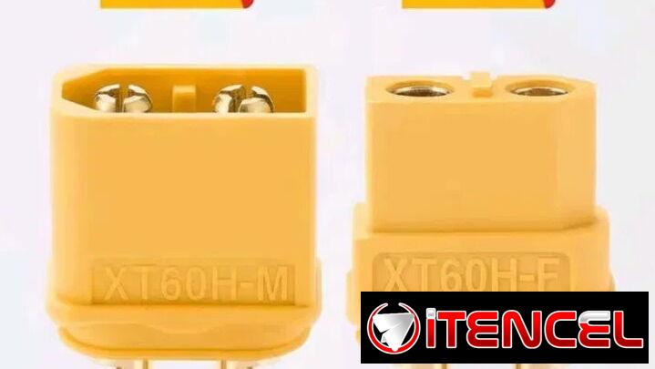 Se venden conectores xt60 a 5usd la pareja, la hembra sola en 3usd.