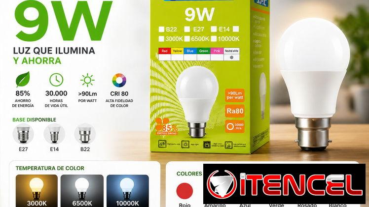 💡 BOMBILLAS LED 💡: Ilumina tu espacio sin preocuparte por la factura!