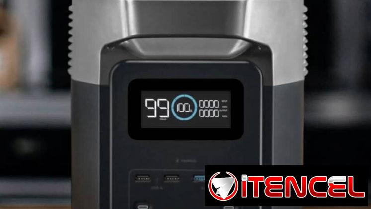 Ecoflow Delta 2 💡Potencia de 1800 W y capacidad 1024 Wh.