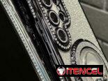 Funda Glitter Kickstand para Samsung Galaxy S23 Ultra con diseño brillante y soporte | videojuegoshabana.com
