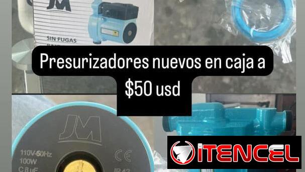 Presurizador de línea