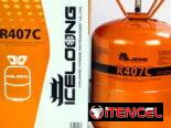 Gas refrigerante nuevos en su caja.