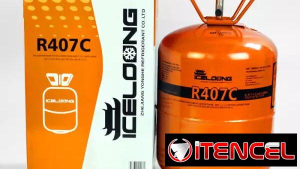 Gas refrigerante nuevos en su caja.