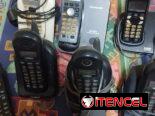 Los vendo en total 6 teléfonos inalambricos de uso, falta de mantenimiento o para piezas, se regalan baterías.