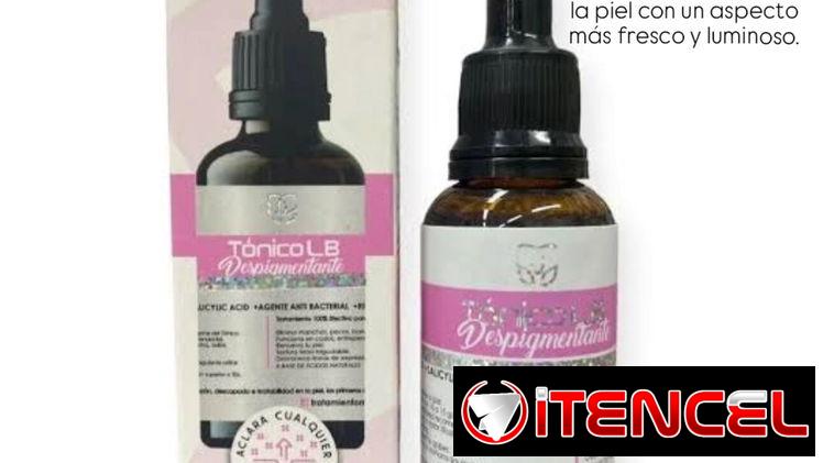 Tónico aclarante Anti-Imperfecciones despigmentante quita y aclara manchas uso nocturno todo el cuerpo