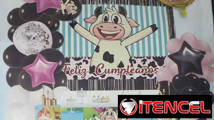 Set decorativo 100 pcs Vaca Lola M30  (TPEx)