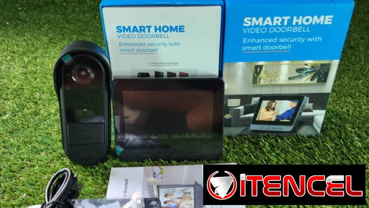 Timbre Inalámbrico con Video Inteligente: Seguridad HD y Monitor Interior para un Hogar Moderno y Protegido