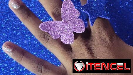 ANILLOS DE FOAMY PARA CUMPLEAÑOS