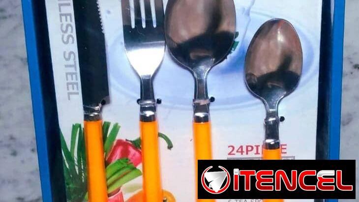 Juego de cubiertos 24 piezas