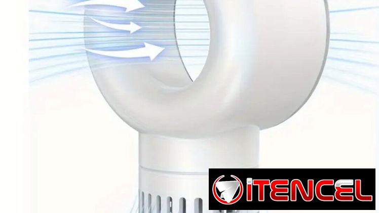 Ventilador portátil recargable sin aspas