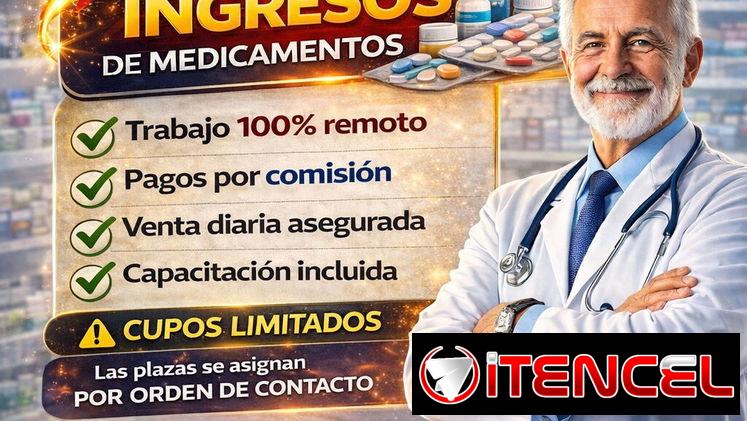 Se Buscan Gestores de Ventas de Medicamentos – Trabajo Remoto