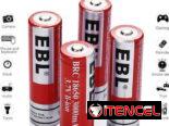 🔋 BATERIA RECARGABLE 18650 MARCA  EBL® 🔋 CALIDAD 🔋 3000mAh 🔋 — LA MEJOR 🔋 5887.23.60