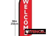 Bandera de Bienvenida/ kit completo