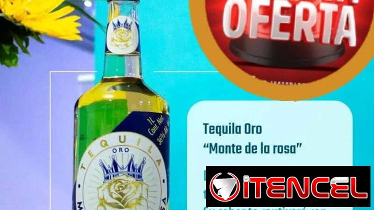 Tequila Reposado Monte de la Rosa Dorado Edición Especial 1 litro