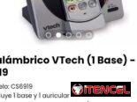 Inalámbrico VTech (1 Base) – 6919. Modelo: CS6919. Color rojo. Nuevo