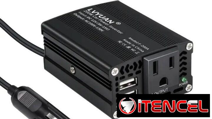 INVERSOR PARA SU AUTO DE 200W