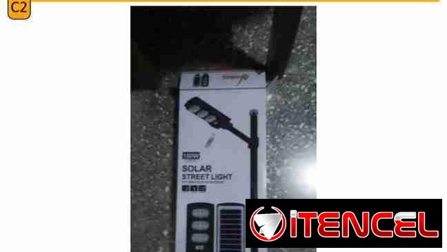 ☀️ Lampara LED Solar de Alta Intensidad con panel
