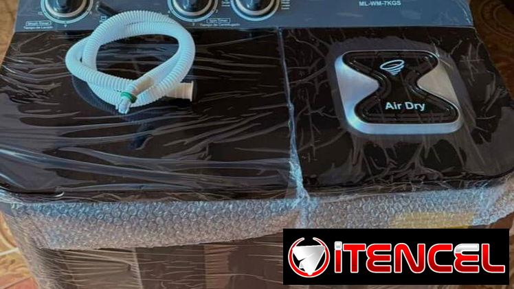 Lavadora Semiautomatica *Milexus* 7 kg ● toca *{ ver canal }* para info 📐 Medidas: 73.0×42.0×86.0cm 🧾 Factura y Garant
