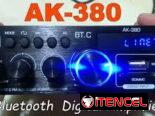 AK-380 mini amplificador de potencia de audio Bluetooth 5.0
