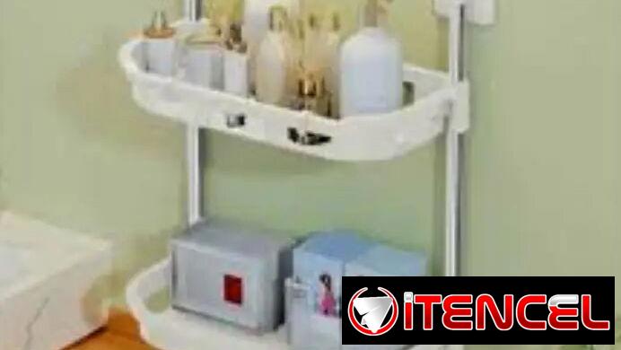 Organizador de Baño Adhesivo 2 Niveles (CV)