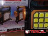 💡READY PA’ LOS APAGONES 💡 LAMPARA LED RECARGABLE CON PANEL SOLAR. MENSAJERÍA CON FACTURA Y GARANTÍA. TL 54833699