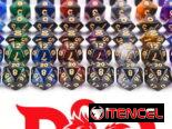 Set dados D&D Dungeons and Dragons dados para rol de mesa