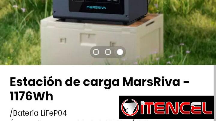 Estación de carga MarsRiva – 1176Wh. Nueva en caja