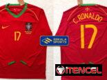 Portugal retro jerseys de futbol
