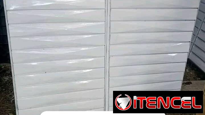 Ventanas galvanizada esmaltadas en blanco