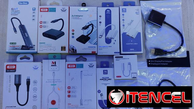 Venta de Adaptadores de diferentes modelos y usos.