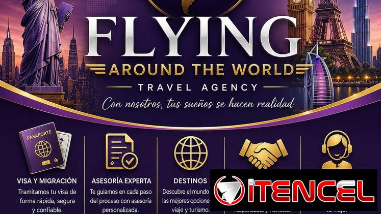 Vendo pasajes para diferentes países y tramito visas