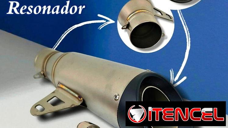 Tubo de escape cónico
