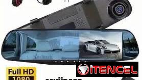 Espejo retrovisor con cámara trasera