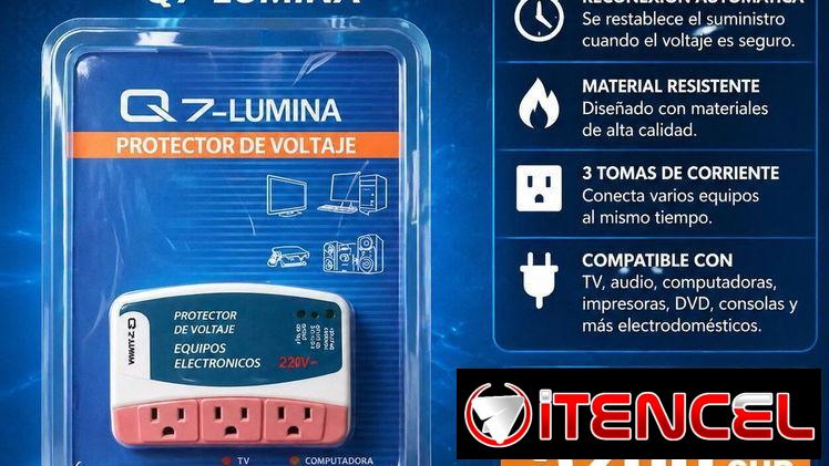 PROTECTOR DE VOLTAJE SIMPLE PARA REFRIGERADORES 110vol Simple 4700 cup triple 5000cup